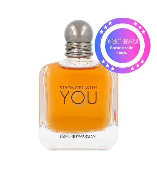 Emporio Armani stronger with you 100 ml edt spray.